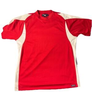 Pro Celebrity Hi Cool Moisture Management Fabric Mens Red Shirt Sz Medium
